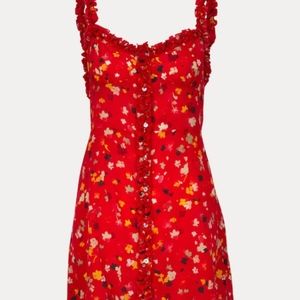 BRAND NEW Réalisation Par Julia Dress in Rouge